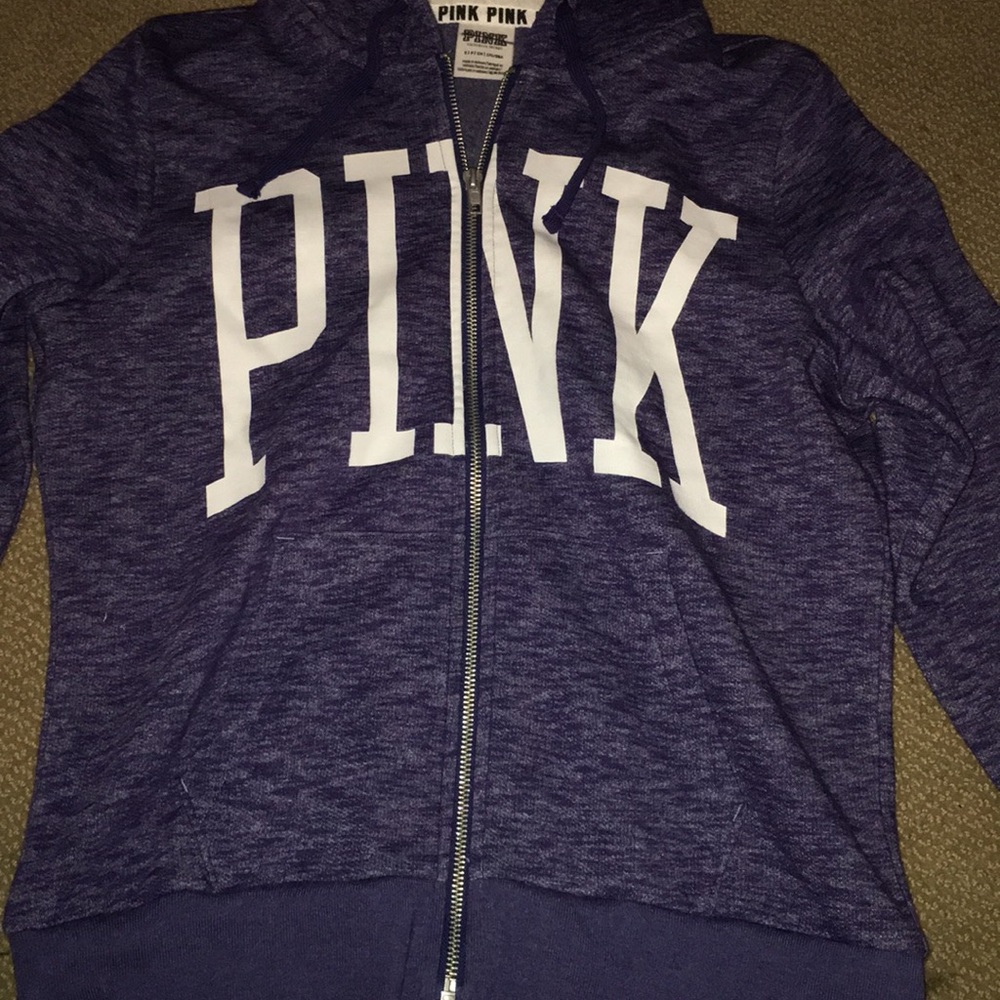 Pink Zip-up Hoodie